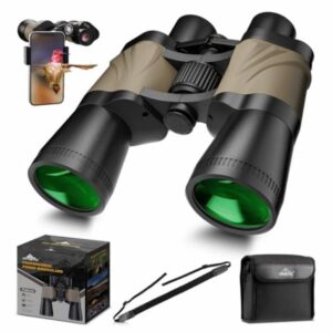 MAXLAPTER Upgrade 12x50 High Power Binoculars for Adults with Large View