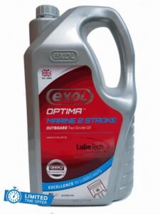 Generic EXOL MARINE 2 STROKE OIL COLOURED BLUE API TCW3 5LTR