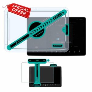 ESR Center Console and Rear Touchscreen Tempered-Glass Screen Protector for Tesla Model 3 Highland (2024)