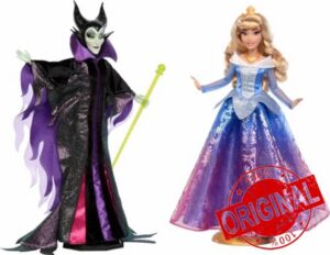 Mattel Disney Collector Maleficent & Aurora Fashion Dolls Inspired by Disney Sleeping Beauty Movie