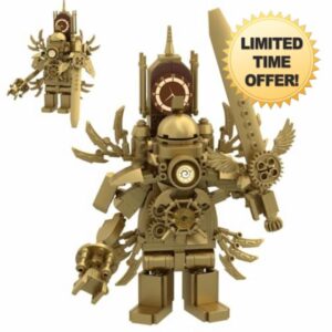 Skibid Toilet Blocks Toys