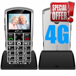 artfone 4G VoLTE Senior Mobile Phones Unlocked