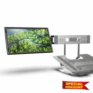 Naievear Dual Monitor Stand Portable Monitor