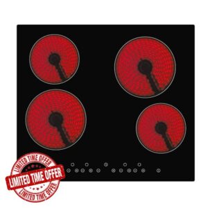 Panana Induction Ceramic Cooktop 4 Burner Zones