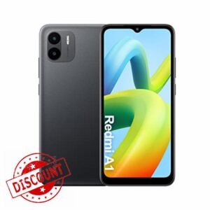 Xiaomi Redmi A1 Black 2GB RAM 32GB ROM 43086 (Renewed)