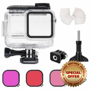 FitStill 60M/196FT Underwater Waterproof Diving Housing Compatible for Insta 360 Ace Pro