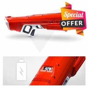 SPYRA – SpyraTwo WaterBlaster Red – Automated & Precise High-End Premium Electric Water Gu