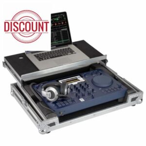 ODYSSEY AlphaTheta OMNIS-DUO Flight Case with Glide Style Laptop Platform