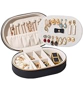 ProCase Jewellery Box Organiser for Necklace Earrings Bracelets Rings Accessories, Large PU Leath...