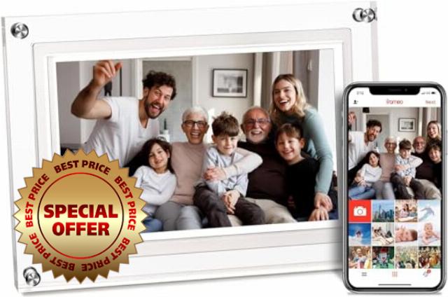 UK Technology Wi-Fi Digital Photo Frame