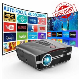 4K Projector Auto Focus Keystone