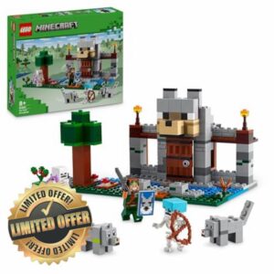 LEGO Minecraft The Wolf Stronghold Fortress Set