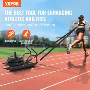Fitness Strength Speed Training Sled with Handle