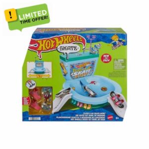 Hot Wheels Skate Fingerboard Toilet Bowl Skate Set