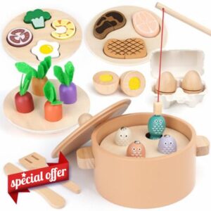Dreamon Woodeen Toy Kitchen Set