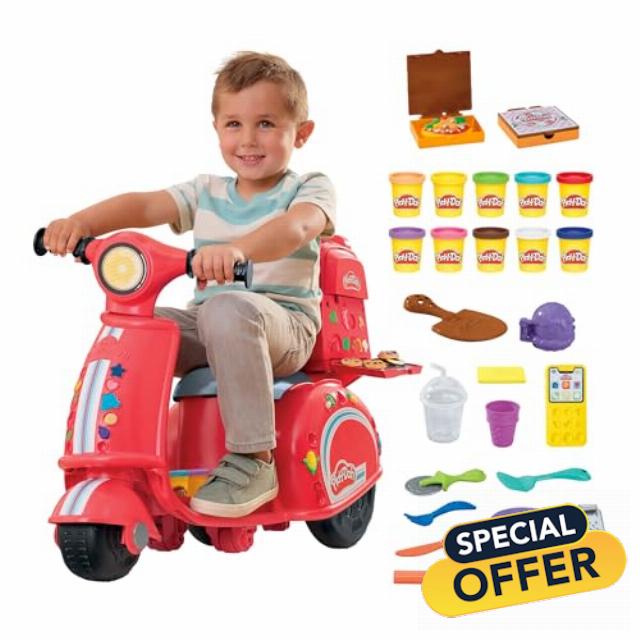 Play-Doh Pizza Delivery Scooter Playset
