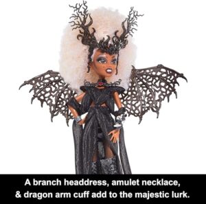 Dragon Queen Collectible with Glimmering Black Gown