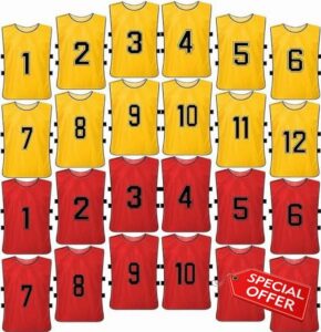 24 Pcs Scrimmage Training Vest - Soccer
