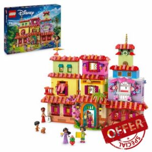 LEGO ǀ Disney Encanto The Magical Madrigal House Building Toy Set for Kids Featuring a Mirabel Princess Mini-Doll Figure