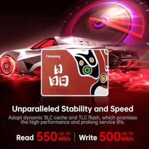 Read Speed up to 550MB/sec