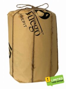 Eco Fuego - Quatro Natural Wax Refill | 8 Hour Burn Time for El Fuego Fire Pit Only (Refill x4)