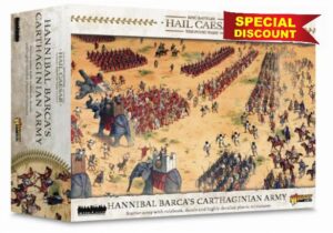 Warlord Games Hannibal Barca's Carthaginian Army - Epic Scale Plastic Miniatures for Hail Caesar Highly Detailed Ancient Era for Table-top Wargaming
