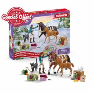SCHLEICH 99092 Horse Club Advent Calendar Horse Club Playset for ages 5+