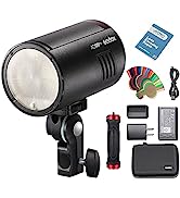 Godox AD200Pro AD200 Pro Pocket Flash Strobe 200Ws Double Head TTL 2.4G HSS 1/8000s, 500 Full Pow...