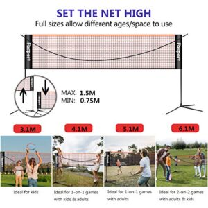 tennis net 3-6 m