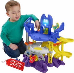Fisher-Price DC Batwheels Toy Car Race Track Playset