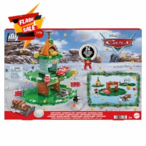 Mattel Disney and Pixar Cars Minis Advent Calendar with 24 Pieces