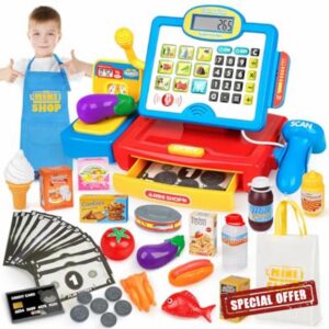 Dreamon Toy Till Cash Register with Scanner for Kids