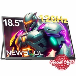 Newsoul Portable 18.5 Inch 120Hz Gaming Monitor