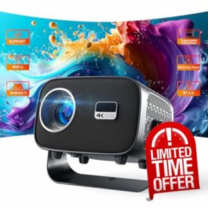 Portable Projector Mini Projector 4K