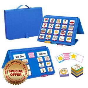 BOHEMIABY Educational Toys Book|with 196 Pecs Cards