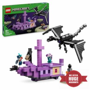 LEGO Minecraft The Ender Dragon and End Ship