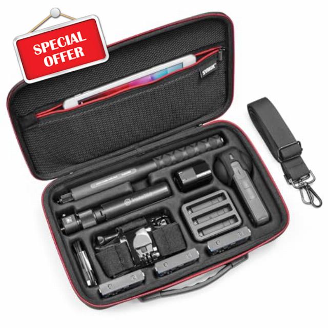 BeisDirect Insta 360 X4 Case Waterproof Portable Storage Bag Compatible with Insta 360 X4 Camera Accessories Travel Case for Insta 360 X4 Camera