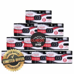 Clikoze Disposable Cameras x 10 with 27 Exposures