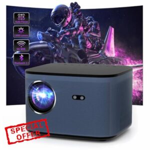 Auto Focus Full HD Projector Supports 4k Built-in Netflix Prime Video