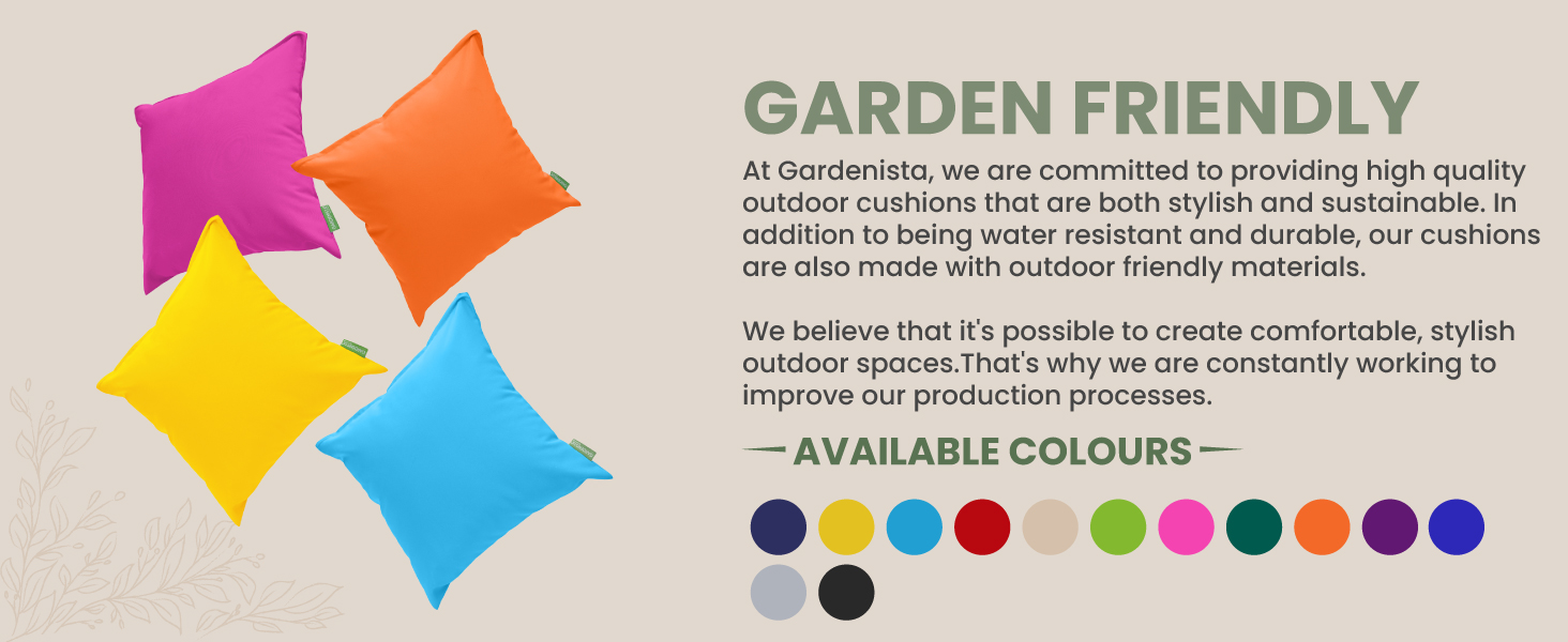 Garden outdoor cushion