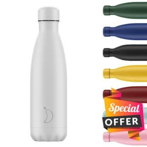 Chilly's Water Bottle - Stainless Steel and Reusable - Leak Proof