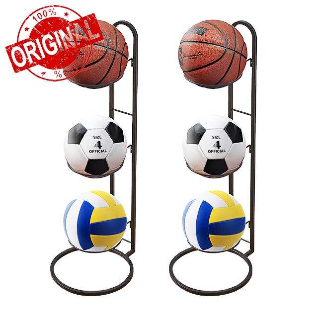2pcs Basketball Ball Storage Racks