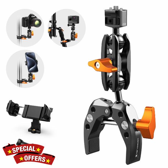 K&F Concept MS13 Magic Arm with Super Clamp