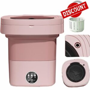 SZAJOR Mini Foldable Washing Machine