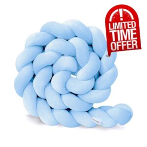 AmphaDeco Braided Pillows Knotted