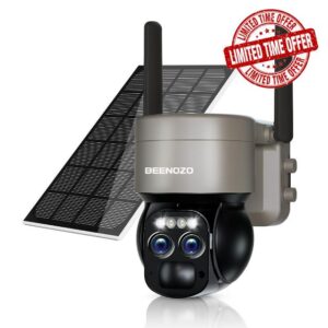4K Solar Security Cameras Wireless Outdoor