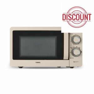 Tower T24042MSH Manual Microwave with Sleek Mirror Door