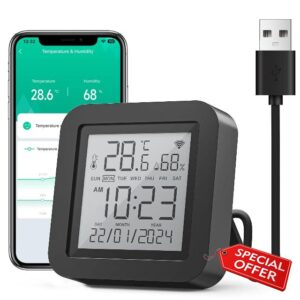 GHome Smart WiFi Thermometer Hygrometer