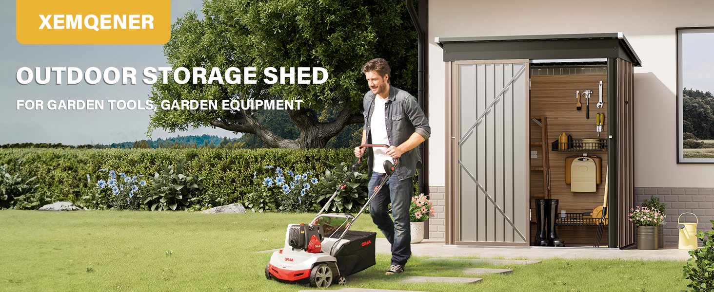 metal garden sheds