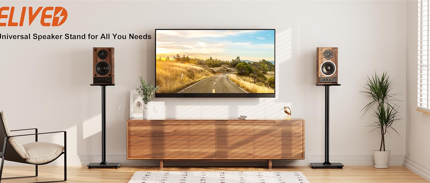 ELIVED Universal Speaker Stand EV5022 -for All You Needs